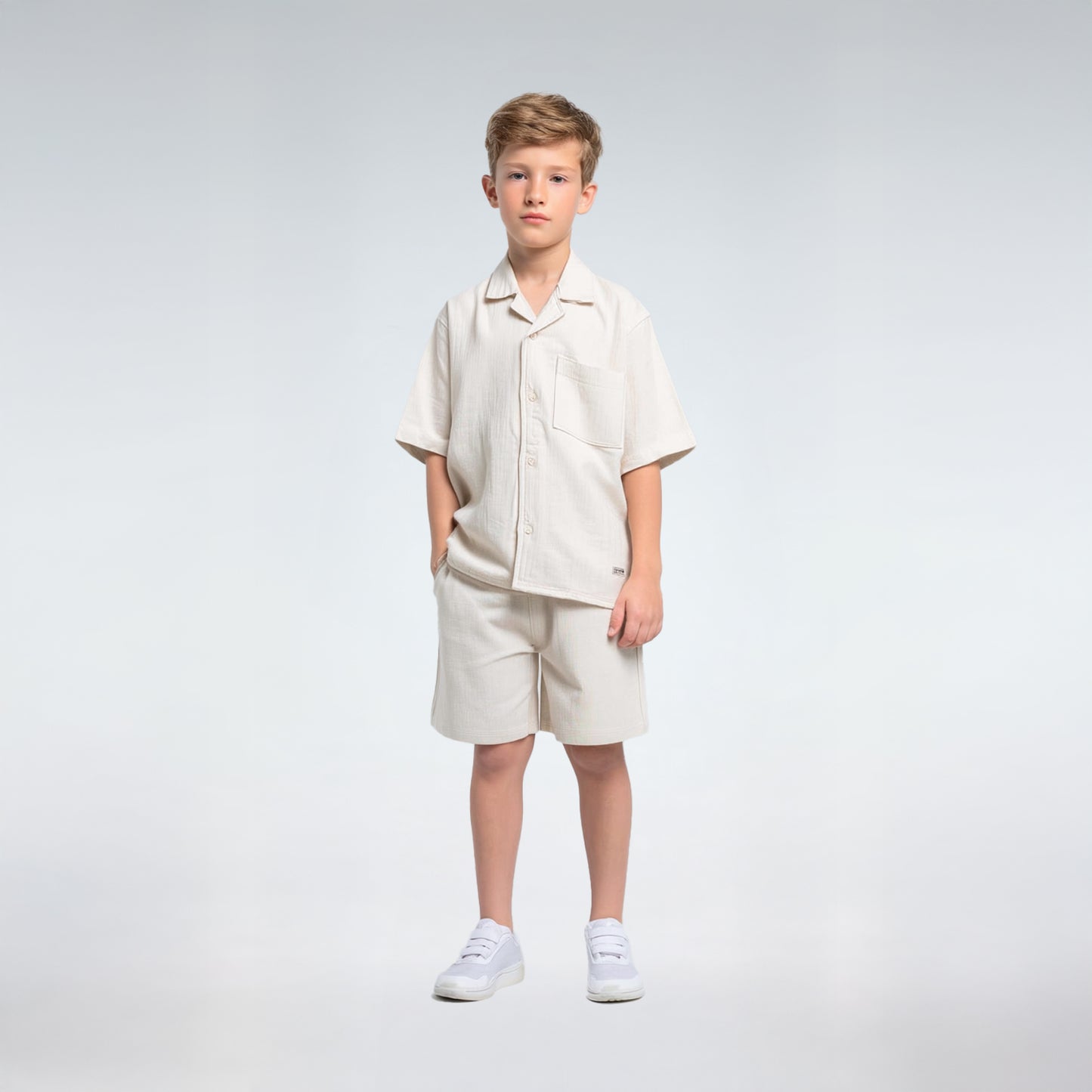 cotton linen short
