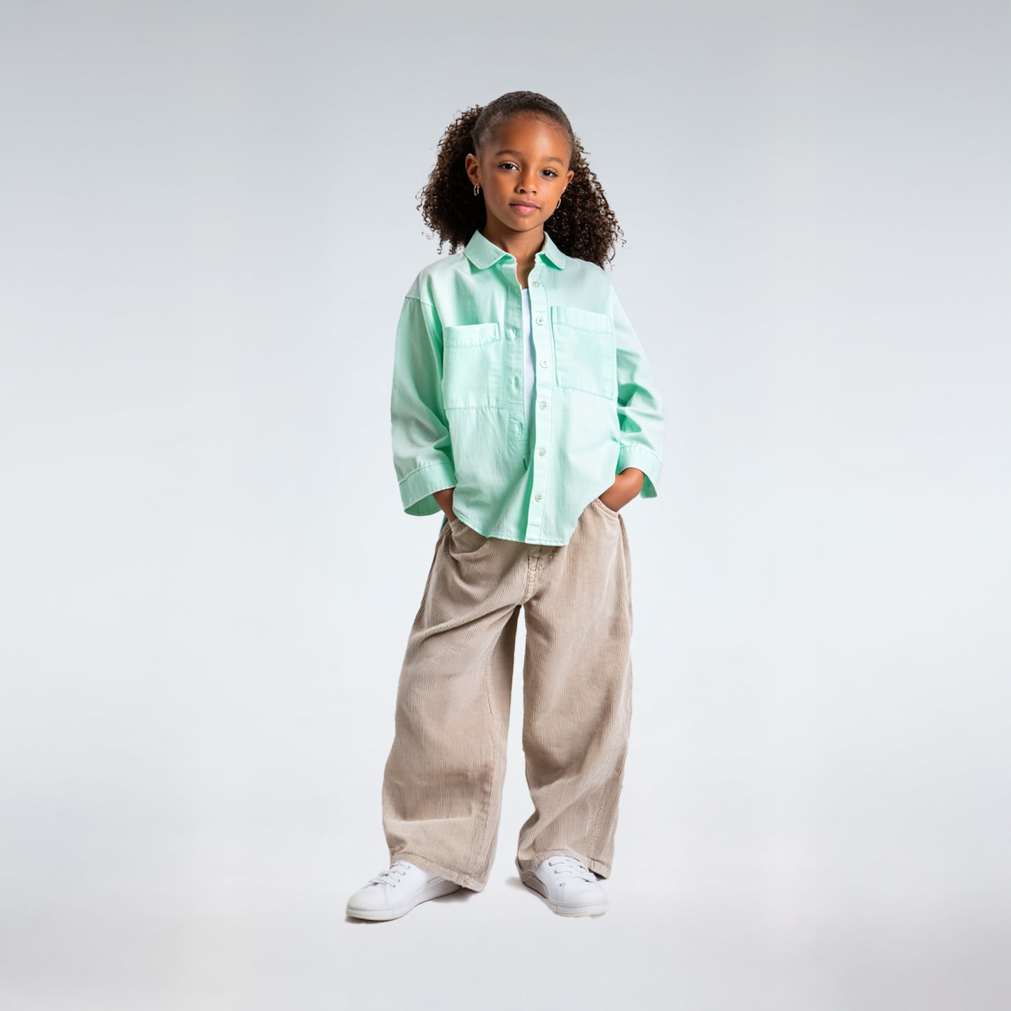 wide leg washed effect jeans