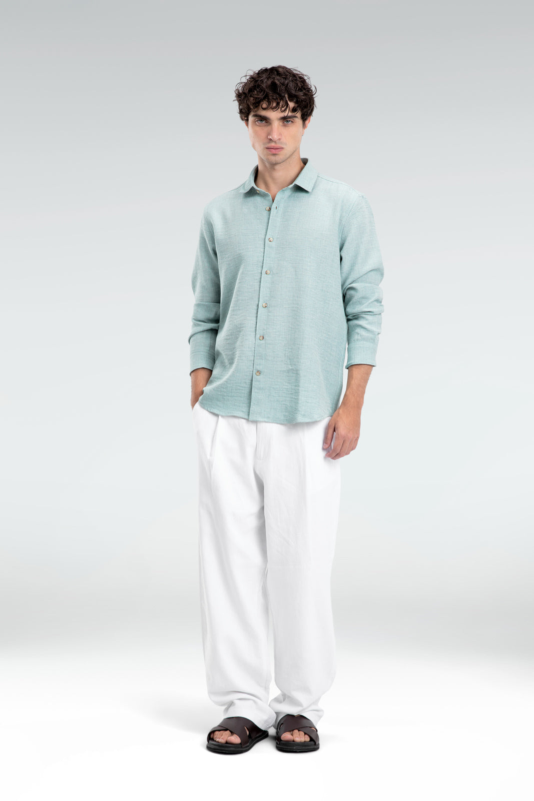 blend linen shirt