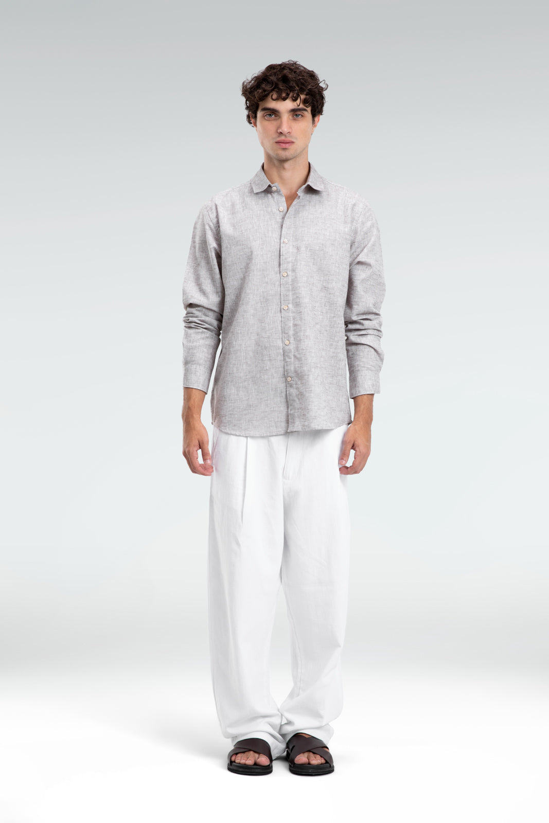 100% linen shirt