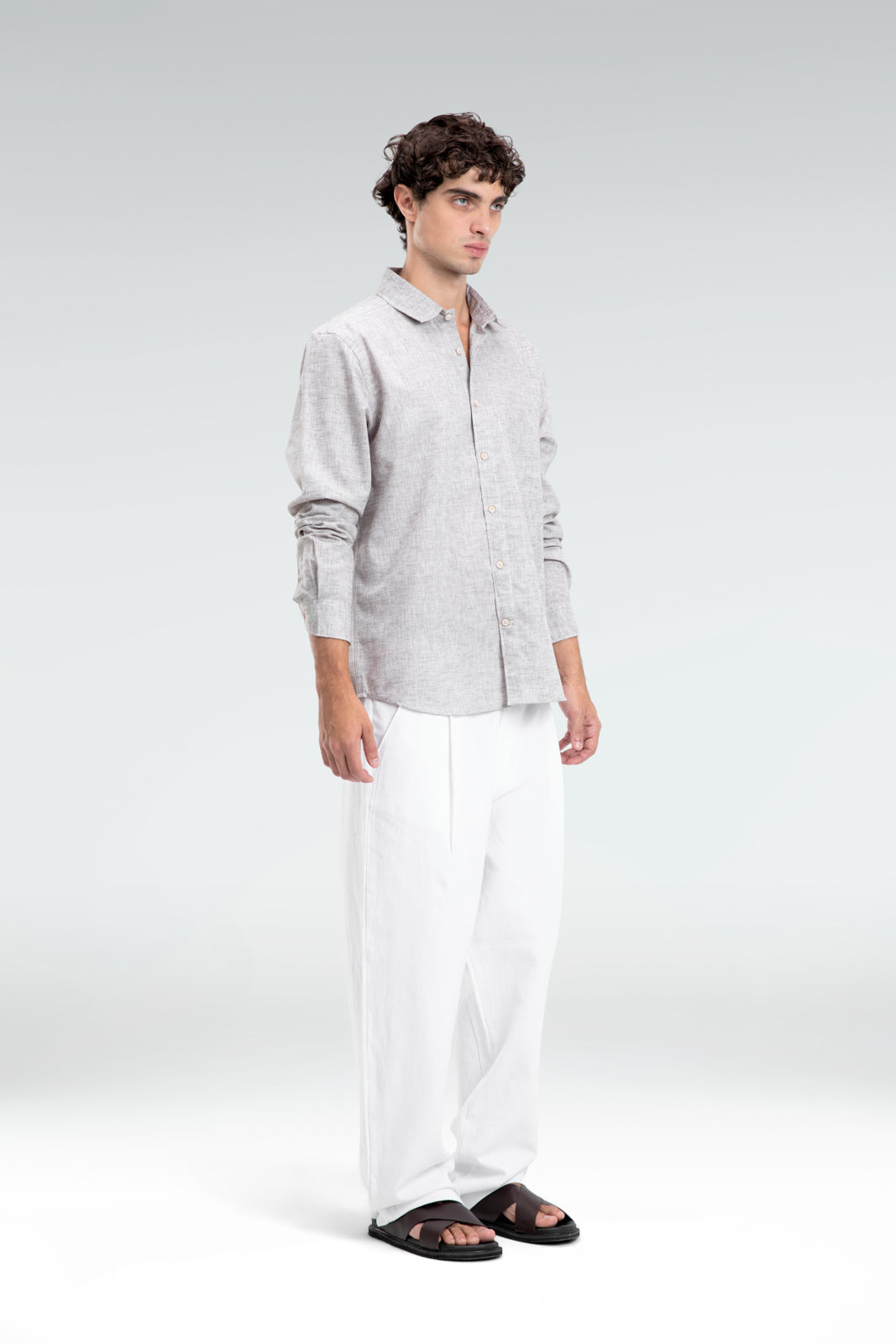 100% linen shirt