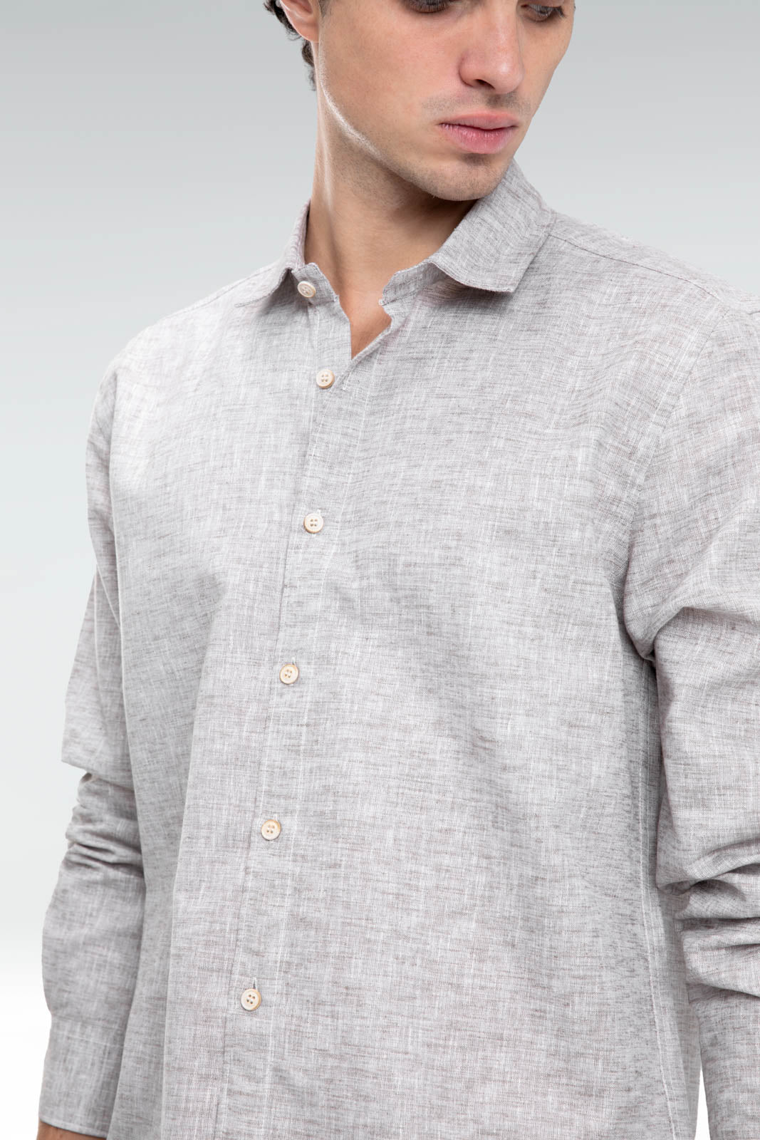 100% linen shirt