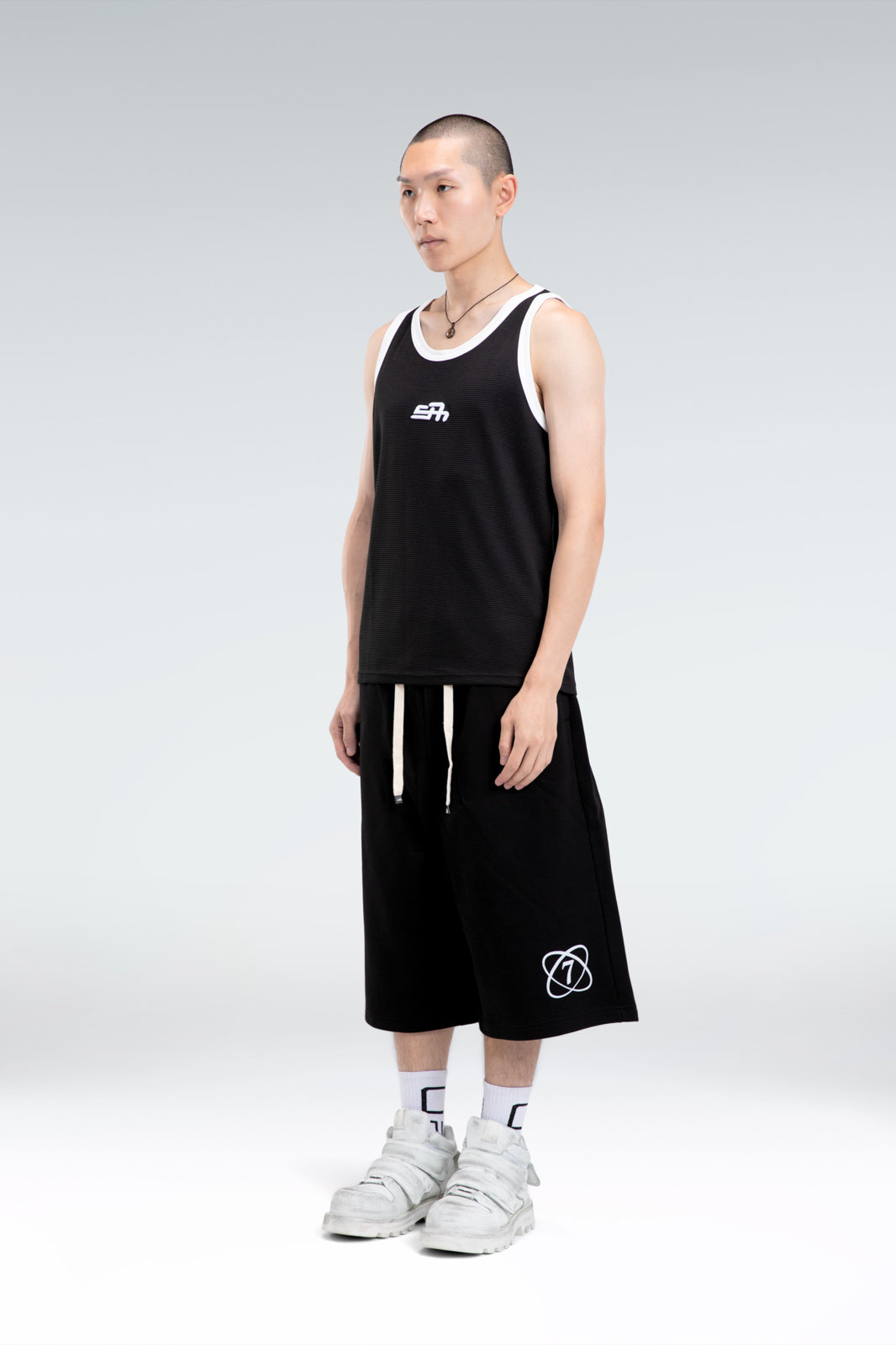 embroidered tank top