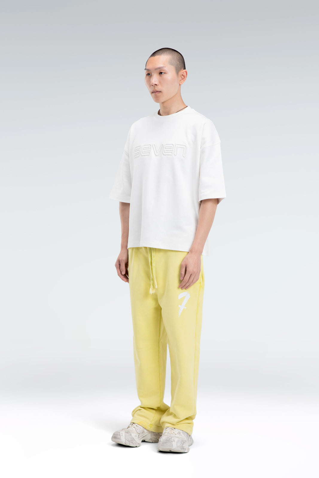 washed effect sweatpant