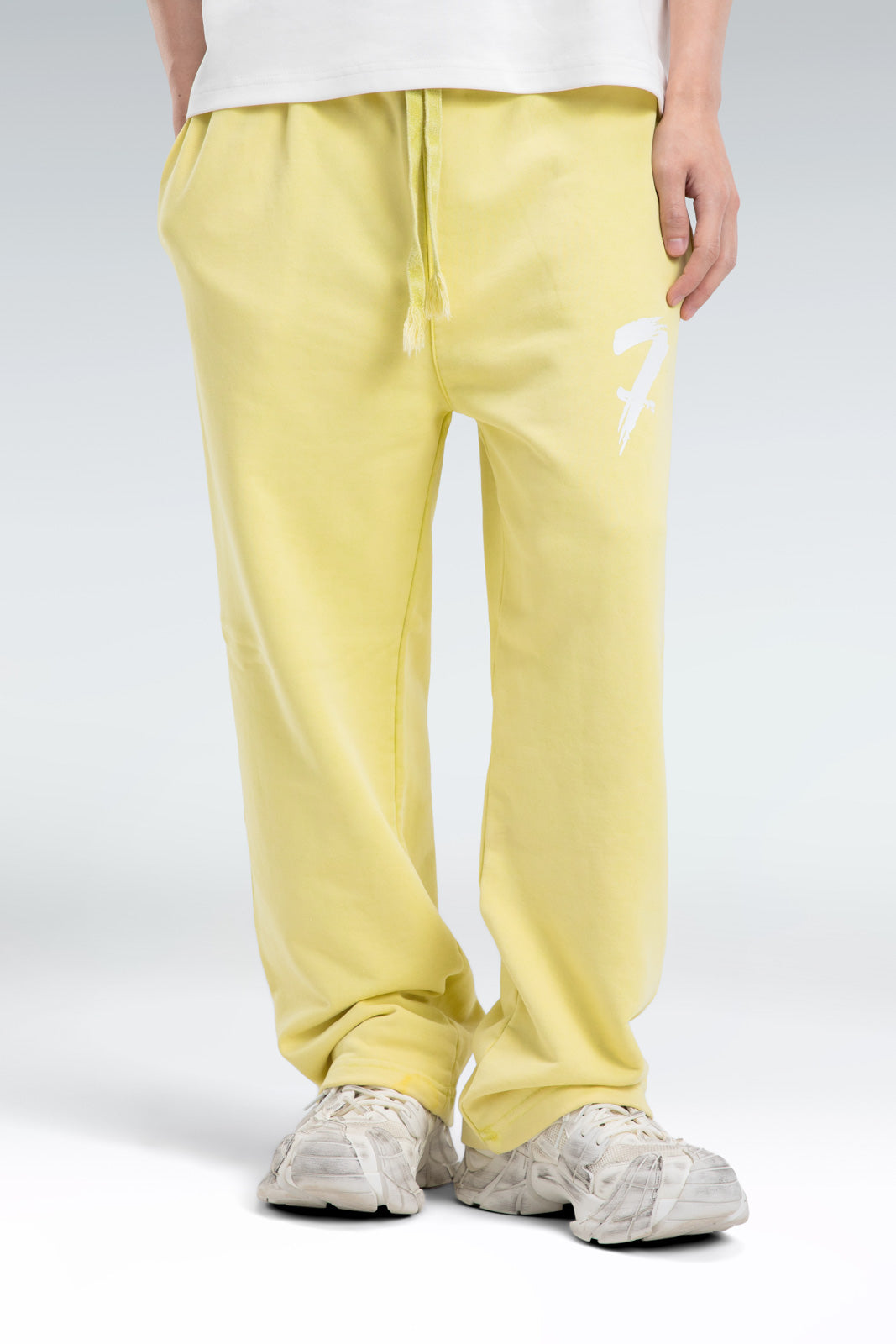 washed effect sweatpant