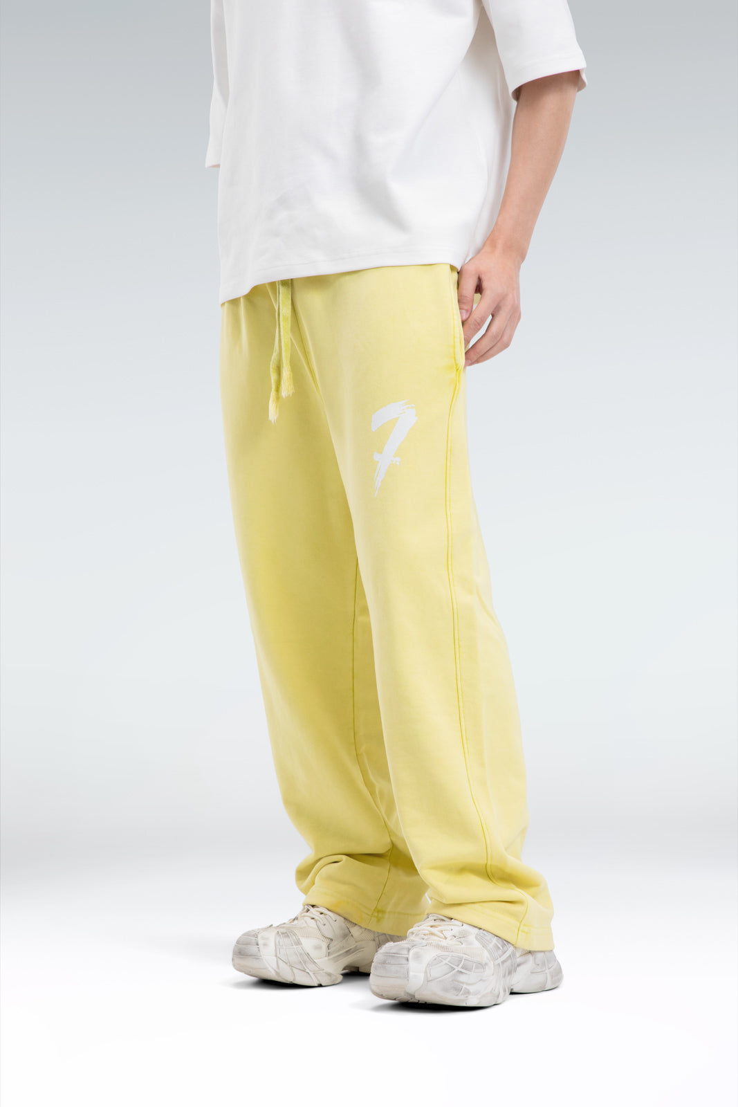 washed effect sweatpant