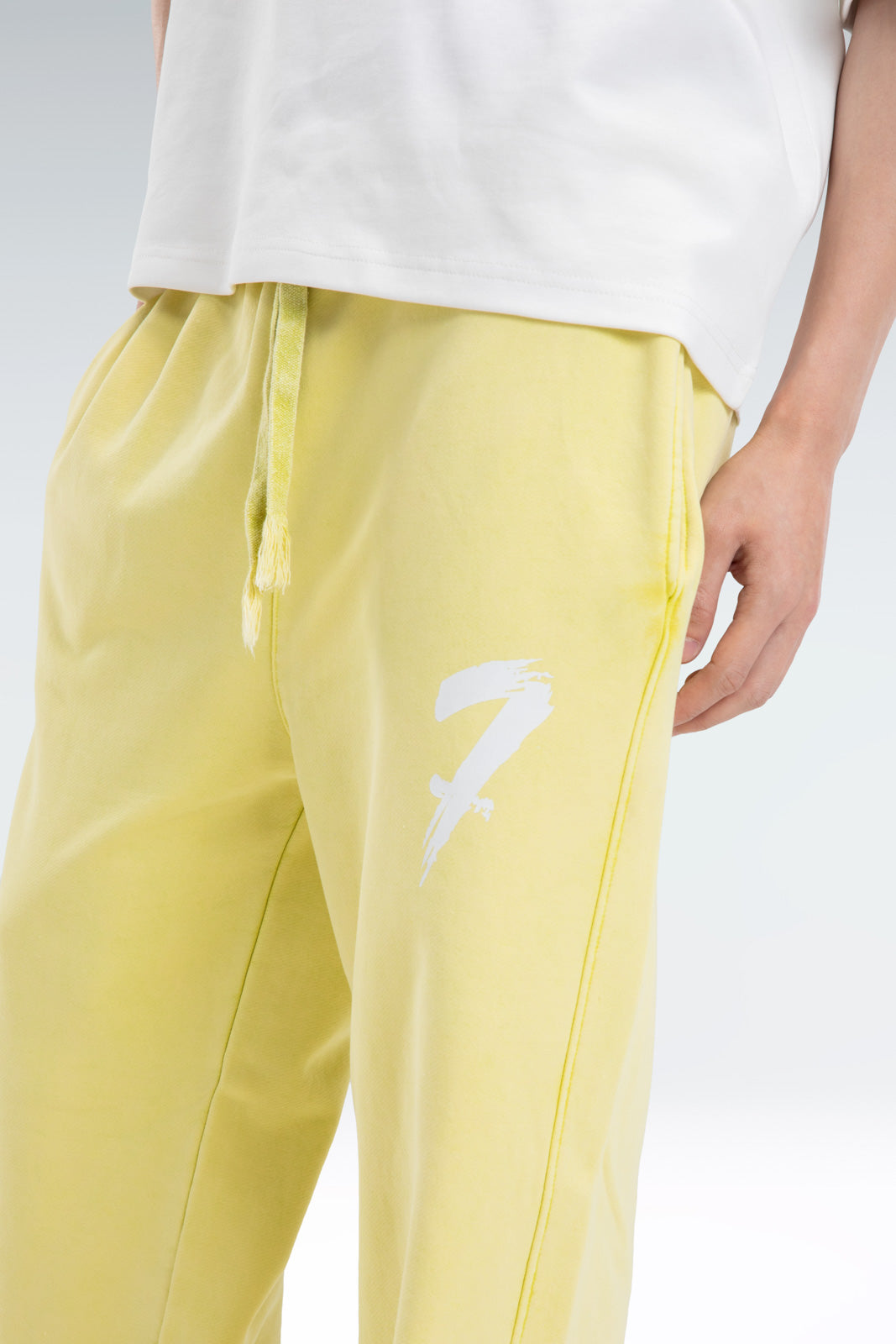 washed effect sweatpant