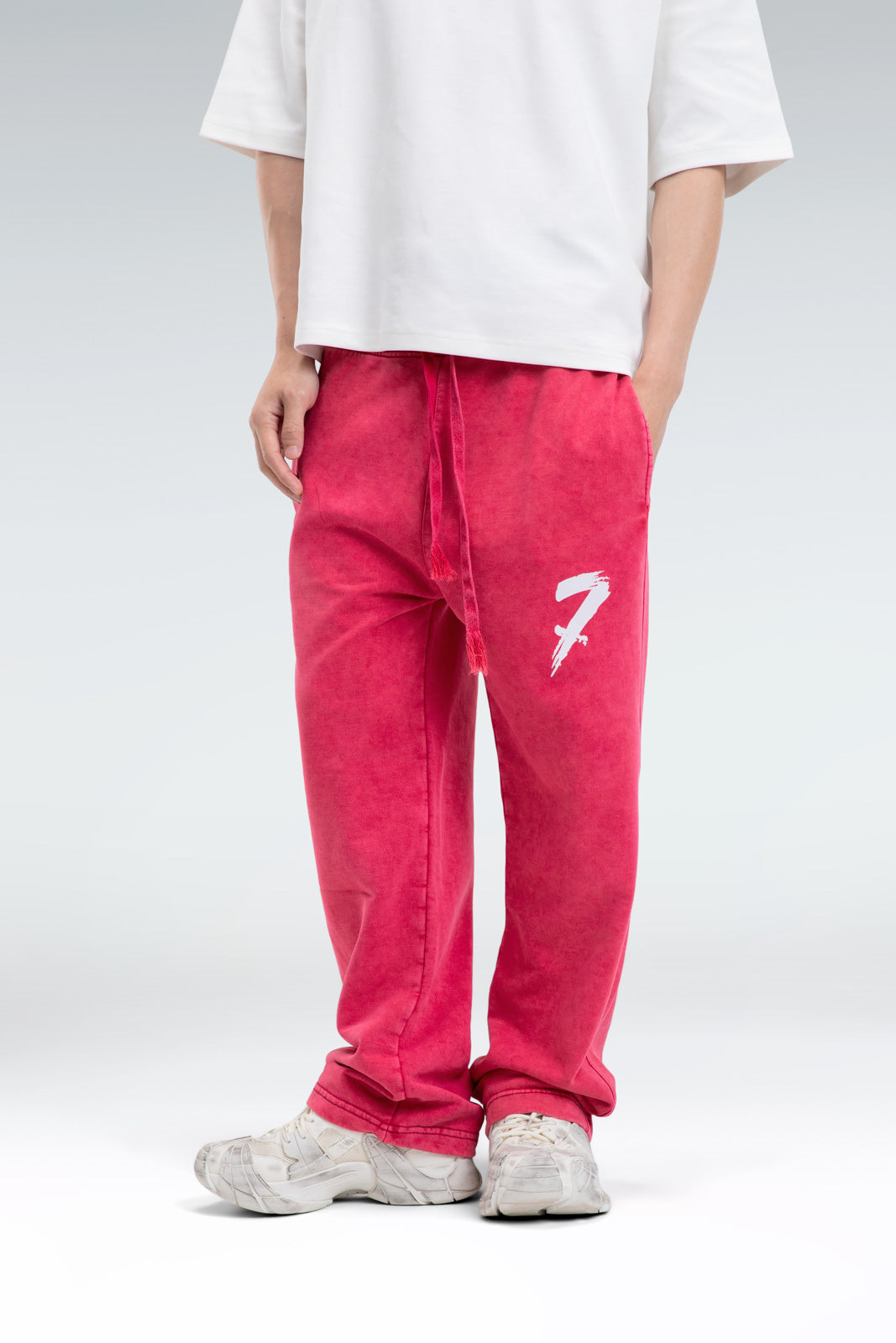 washed effect sweatpant