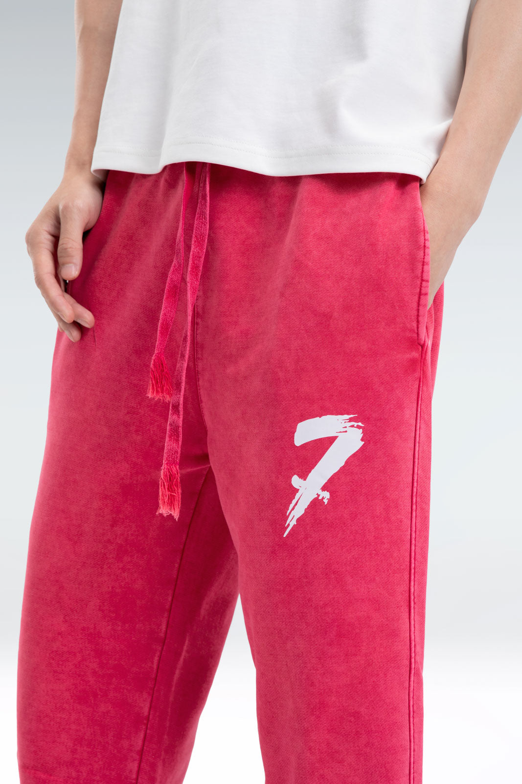 washed effect sweatpant