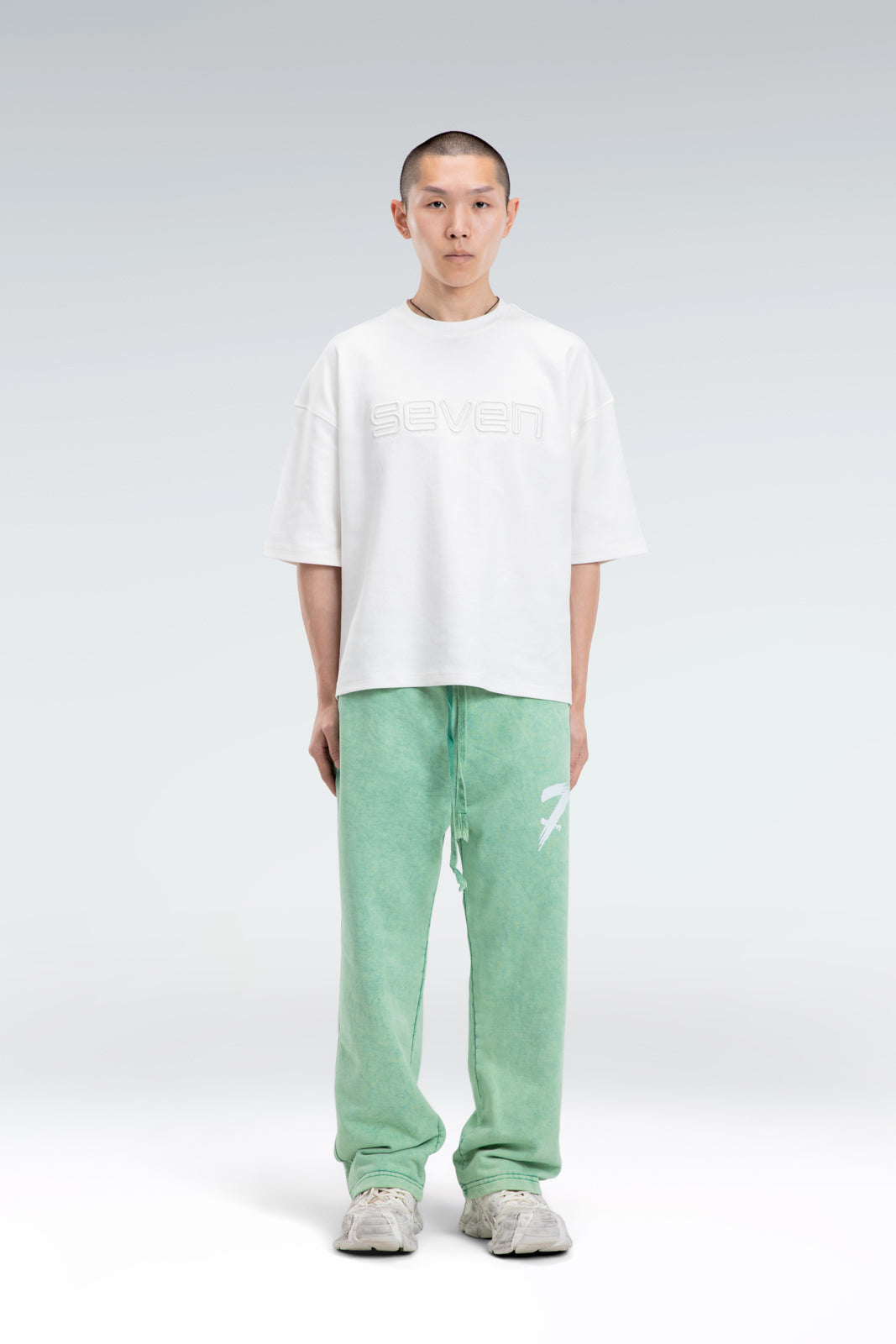 washed effect sweatpant