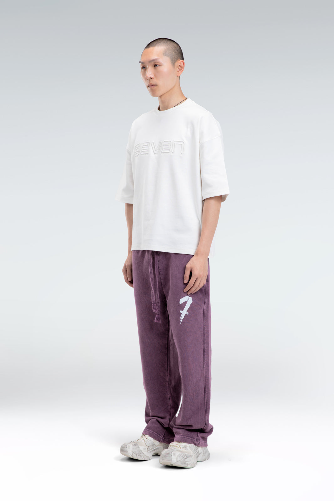 washed effect sweatpant