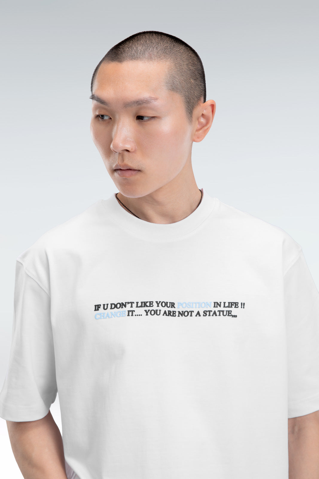 printed slogan t-shirt