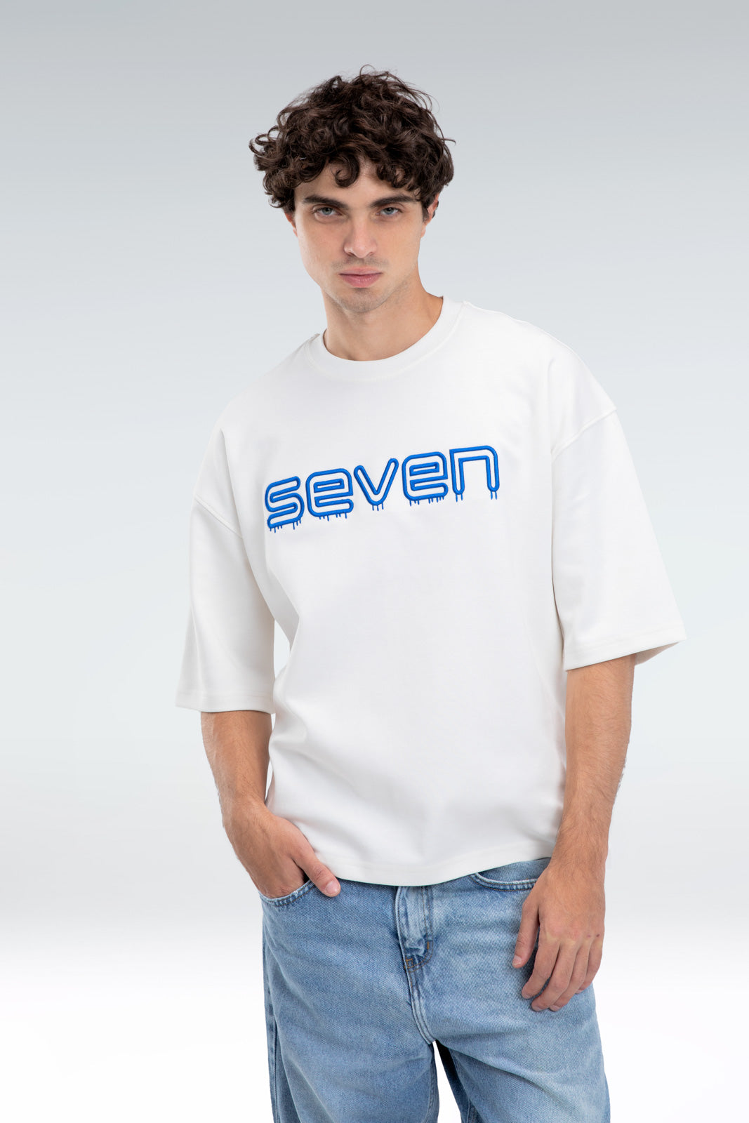 embroidered seven t-shirt