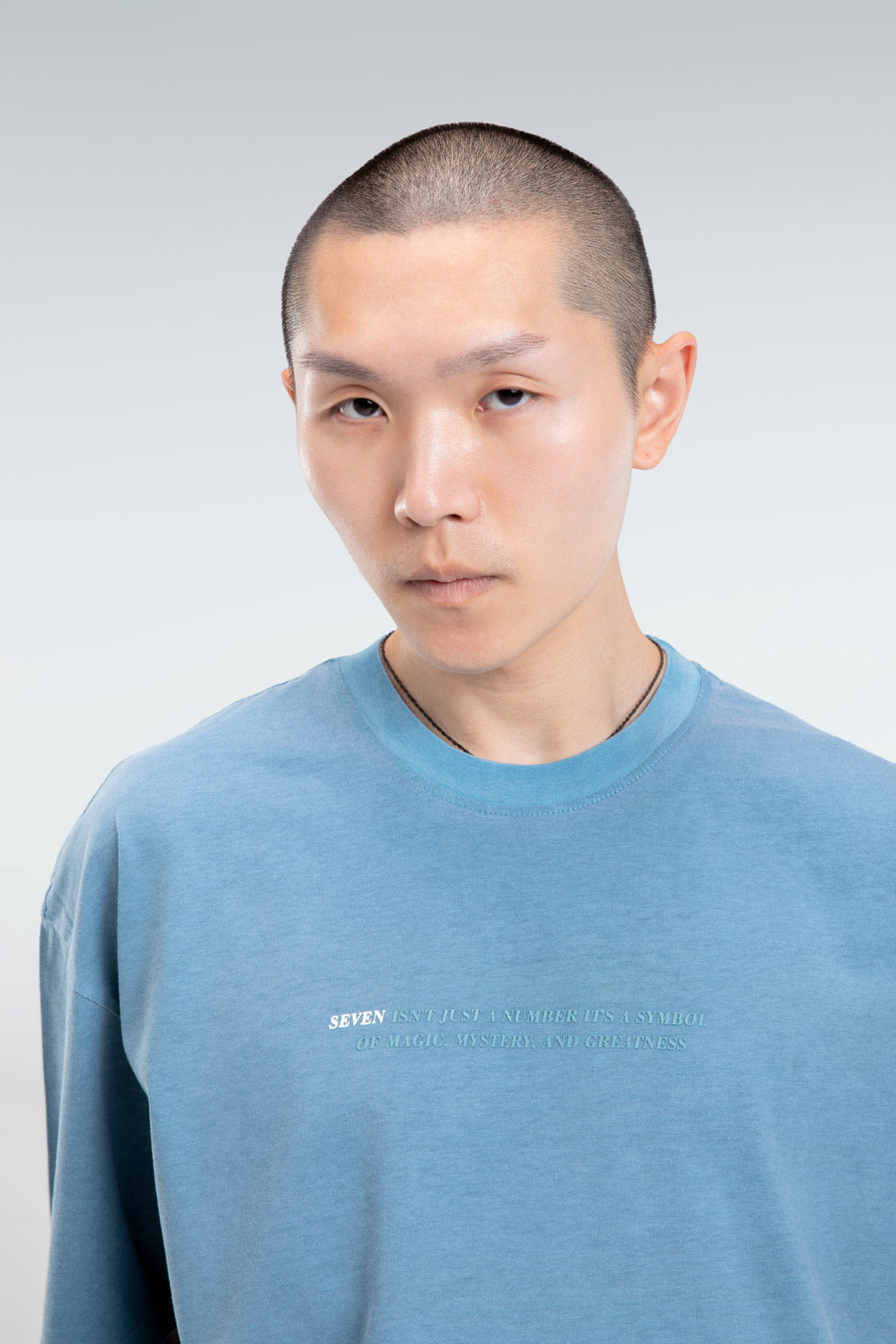 washed text t-shirt