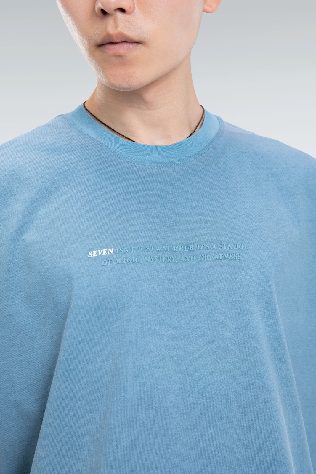 washed text t-shirt
