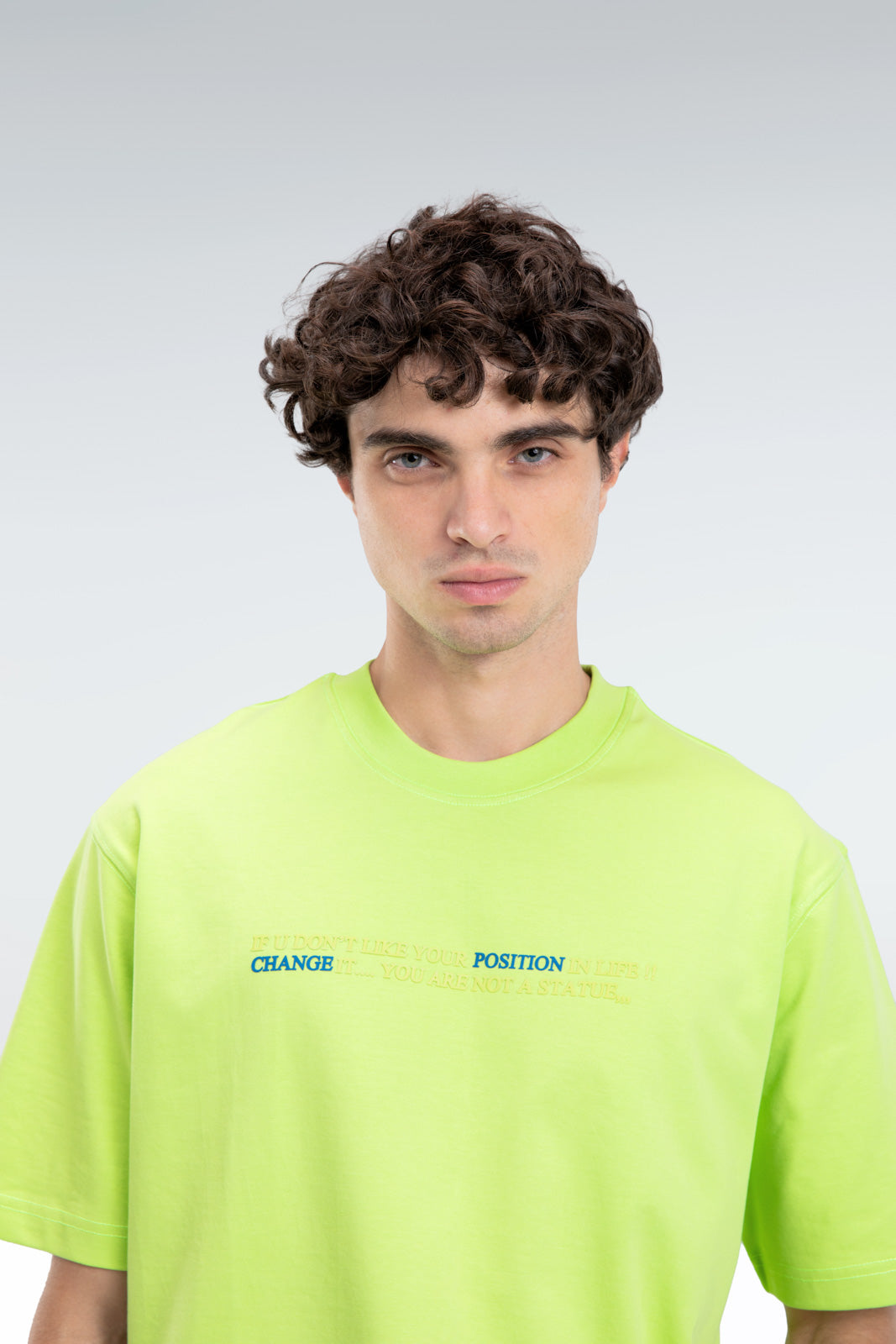 printed slogan t-shirt