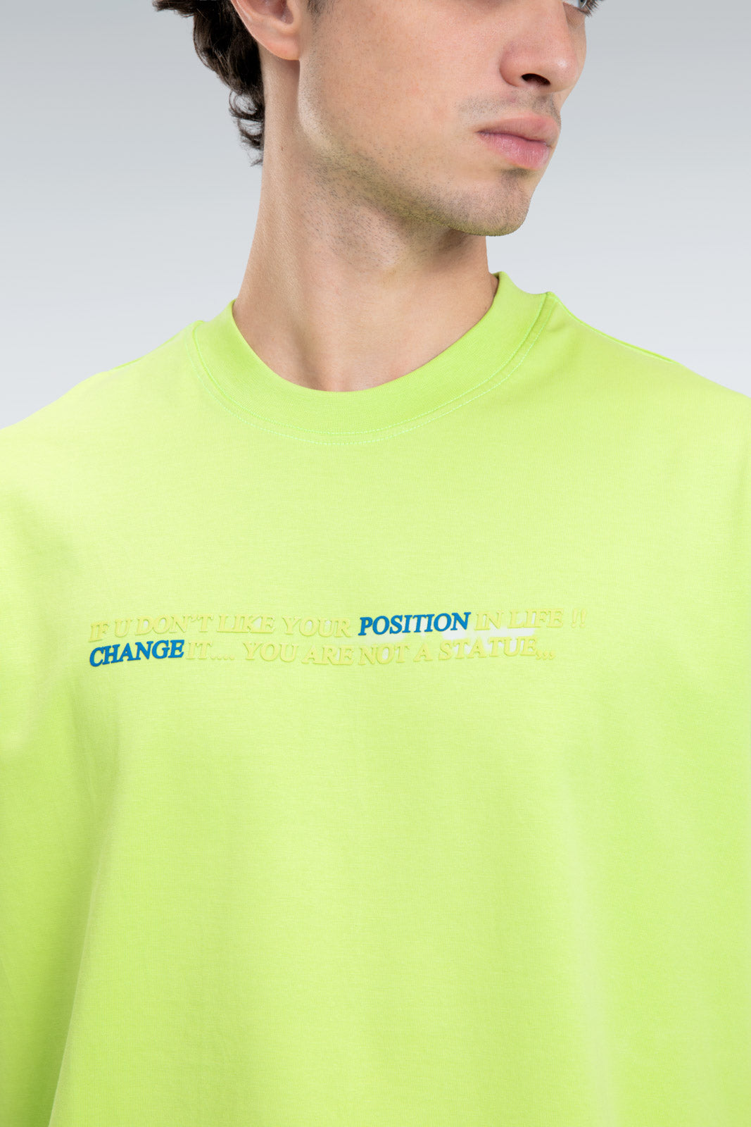 printed slogan t-shirt