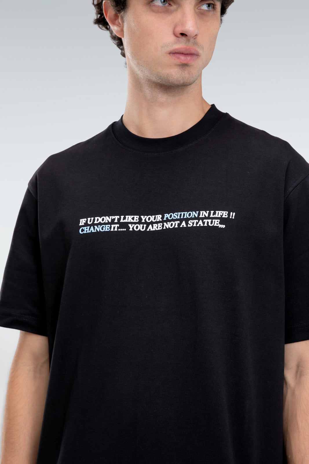 printed slogan t-shirt