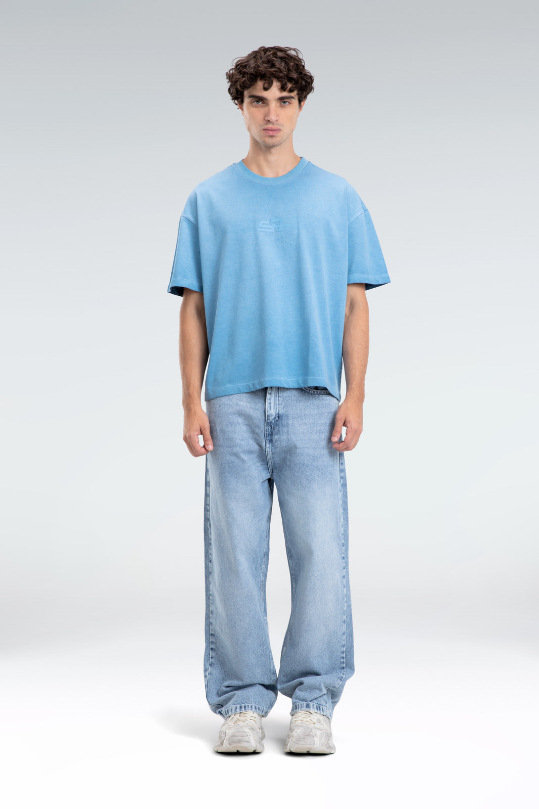 washed logo t-shirt