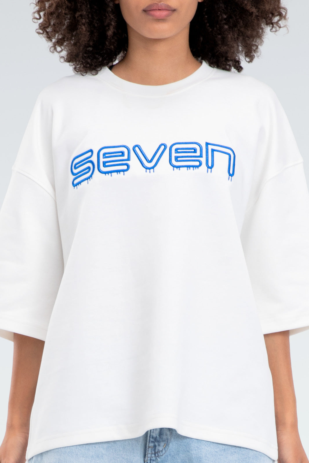 embroidered seven t-shirt