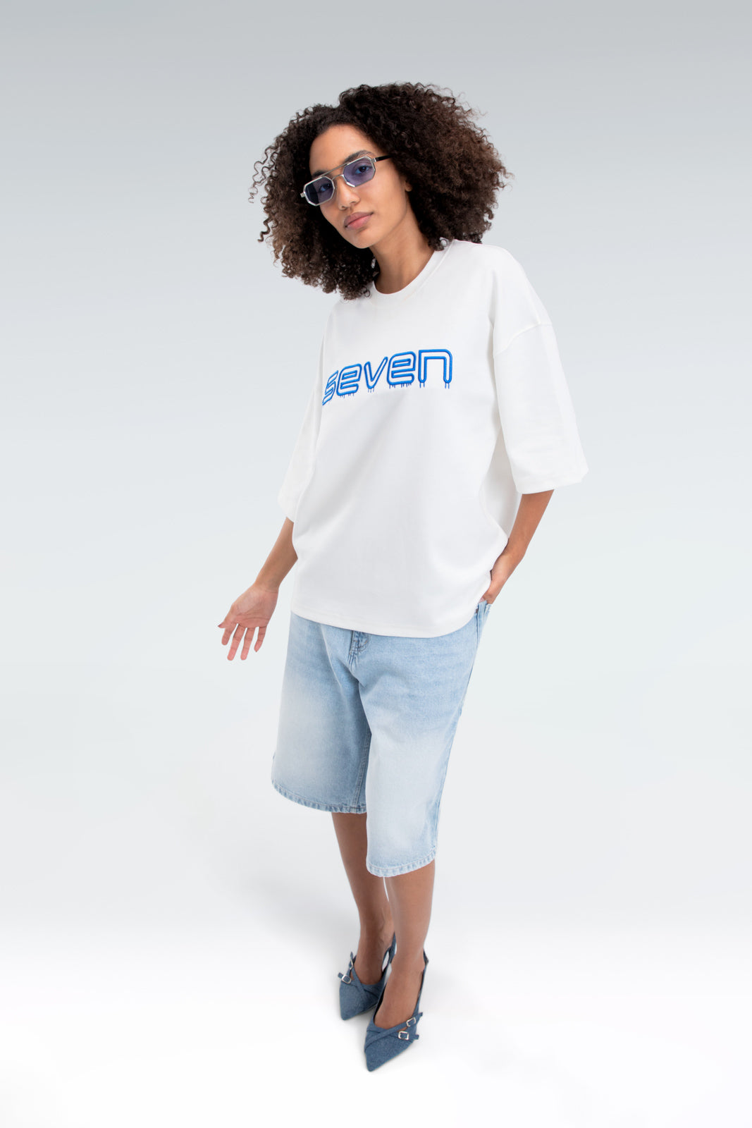 embroidered seven t-shirt