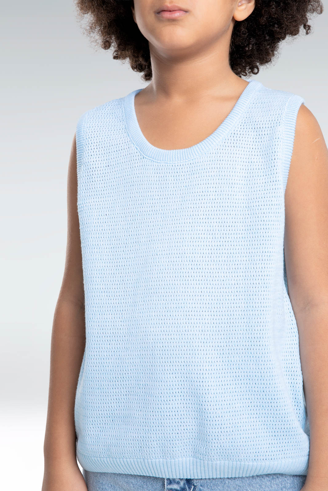 knitted tank top
