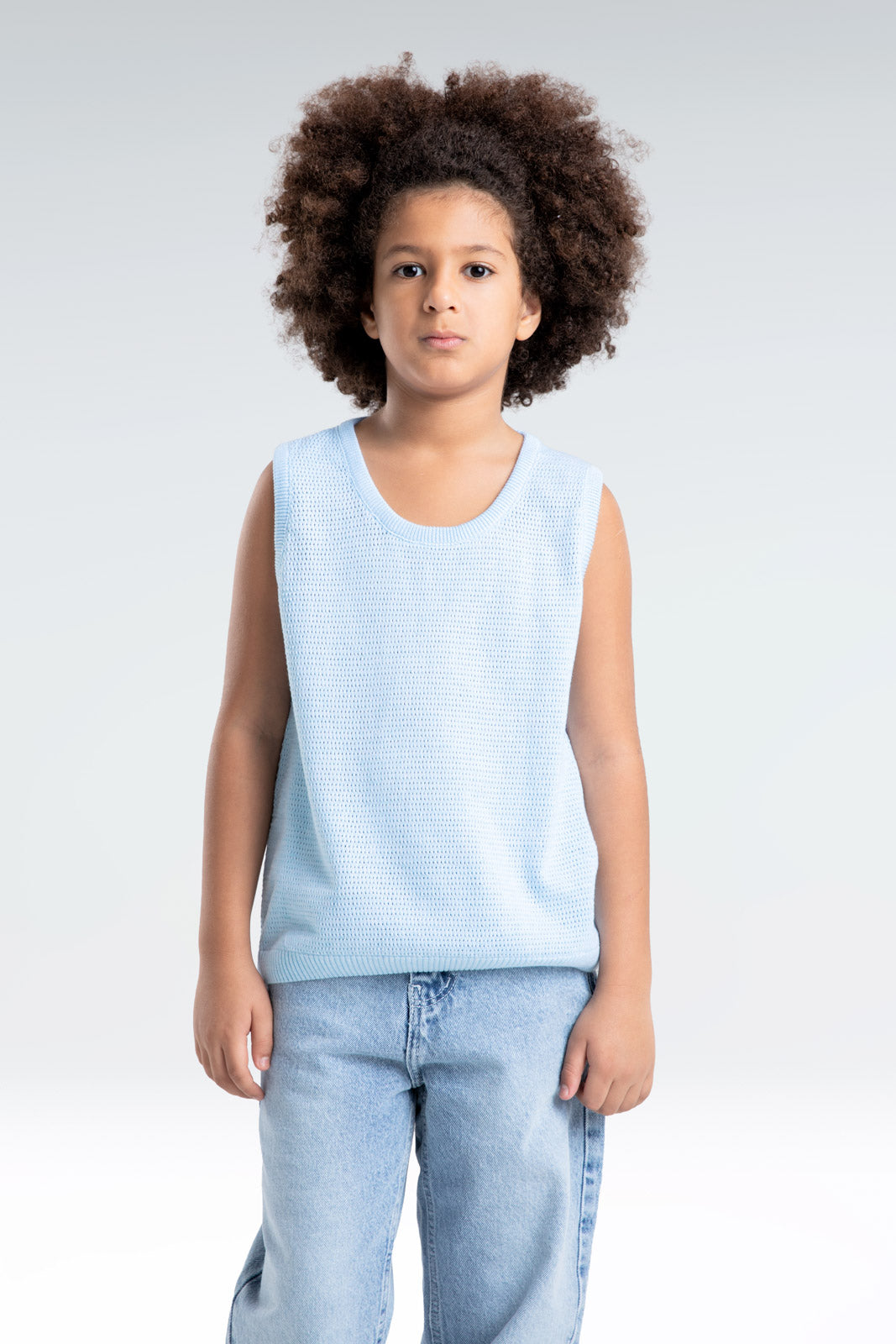 knitted tank top