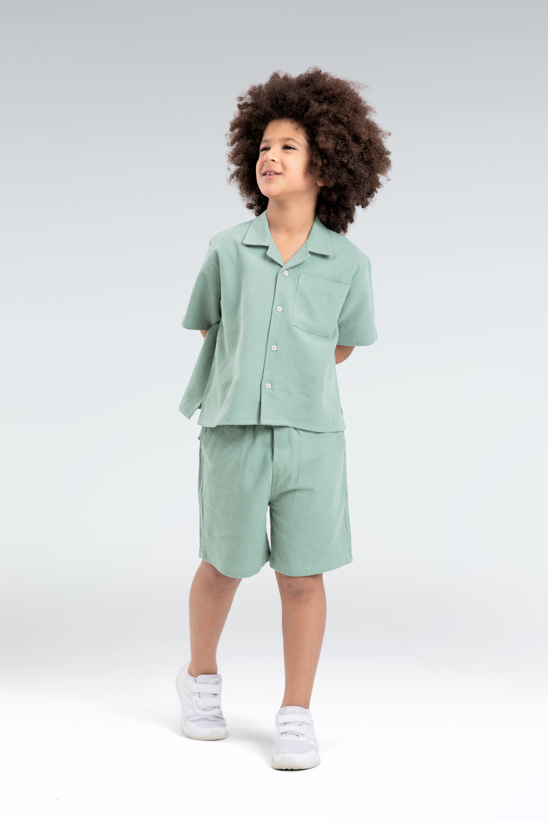cotton linen short