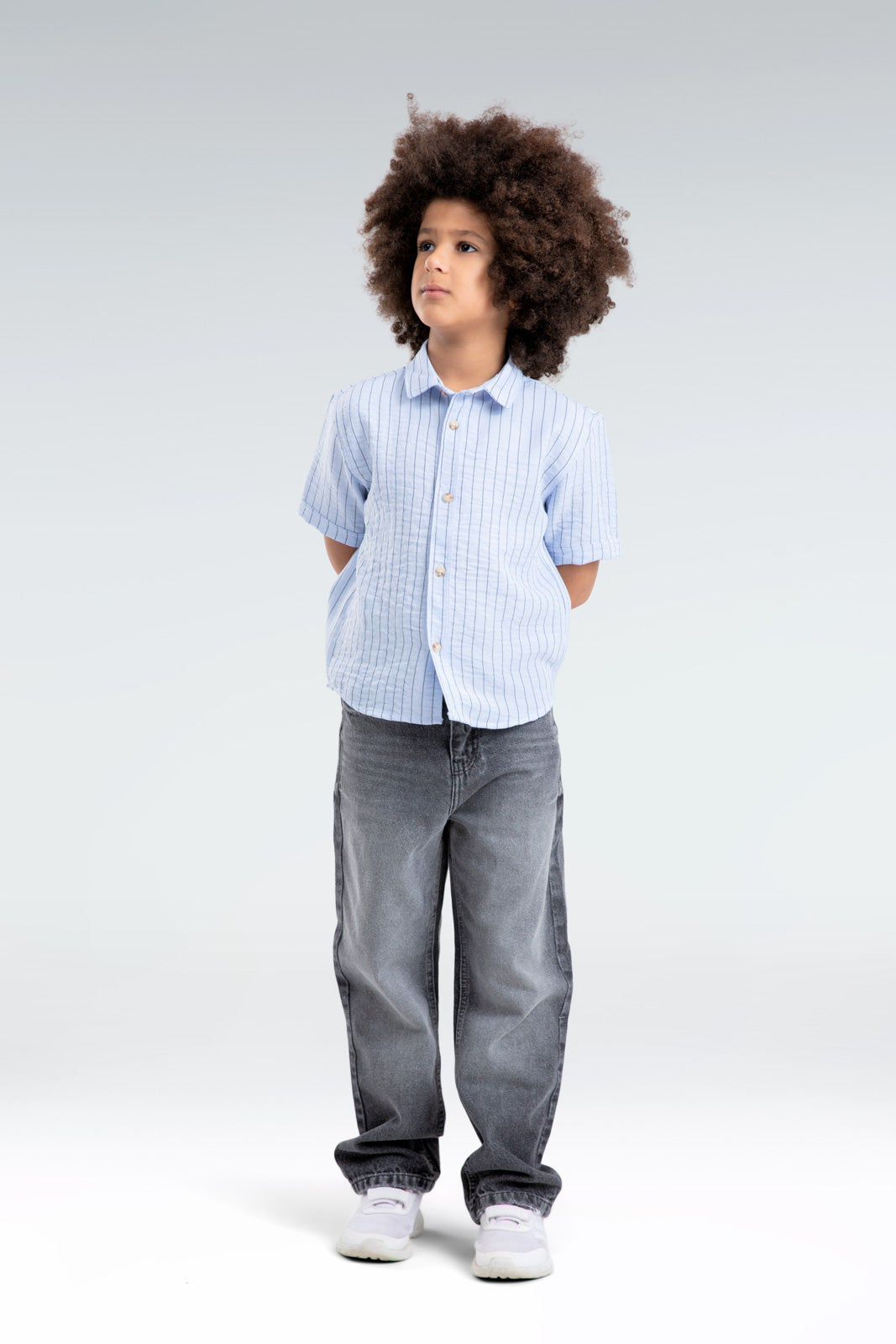 short sleeve striped shirt
