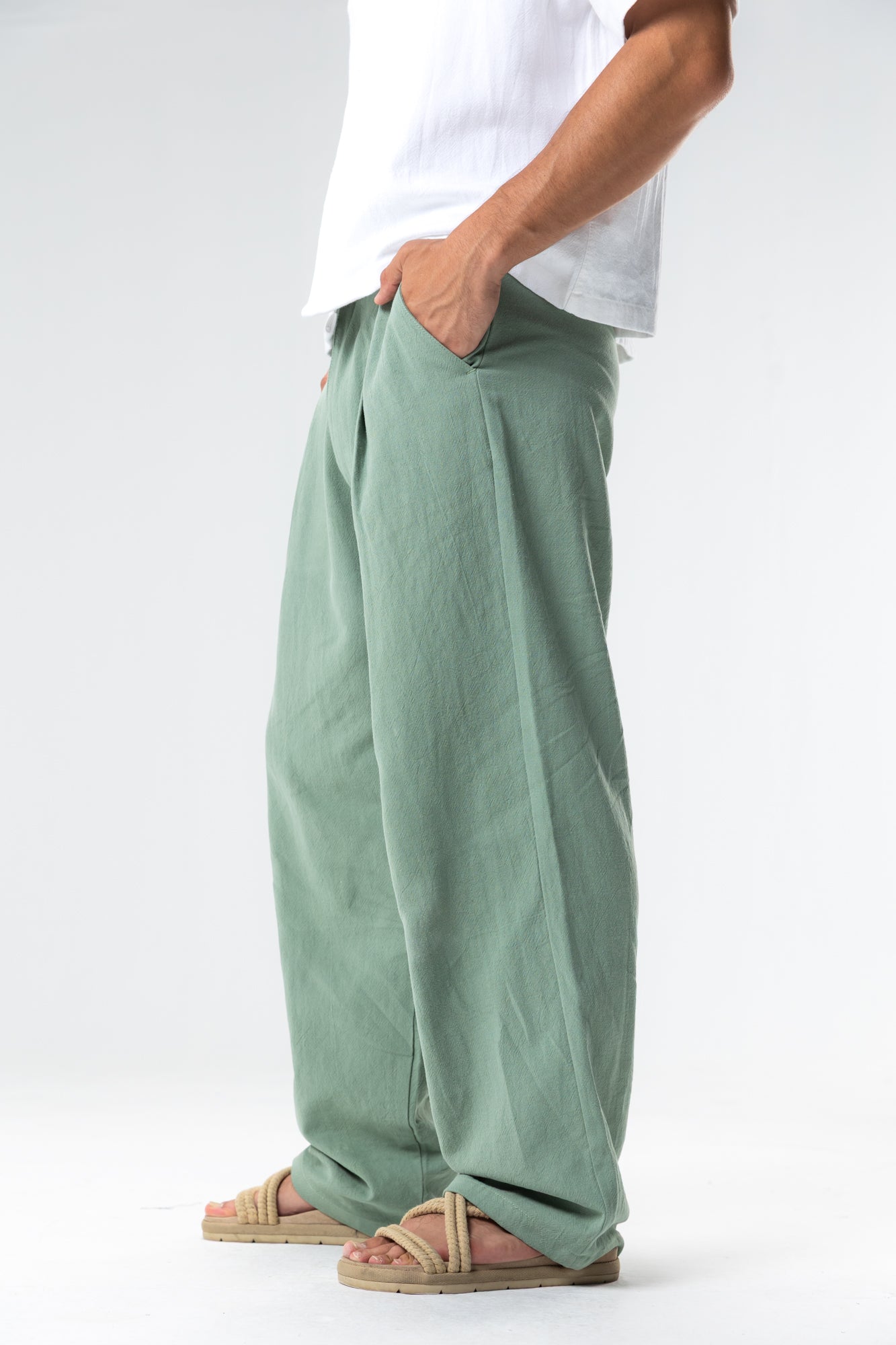 cotton linen pants