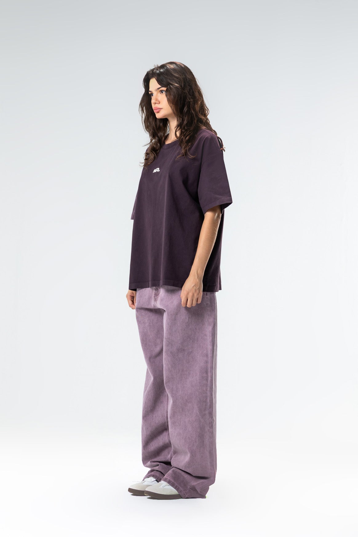 washed embroidered t-shirt