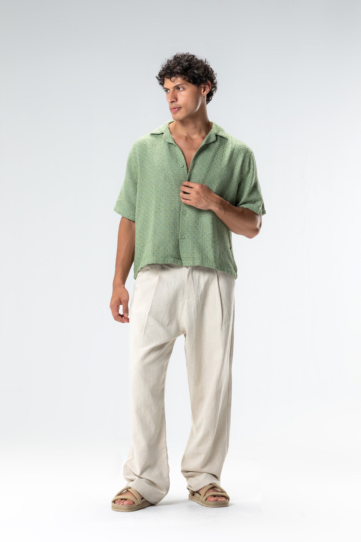 cotton linen pants