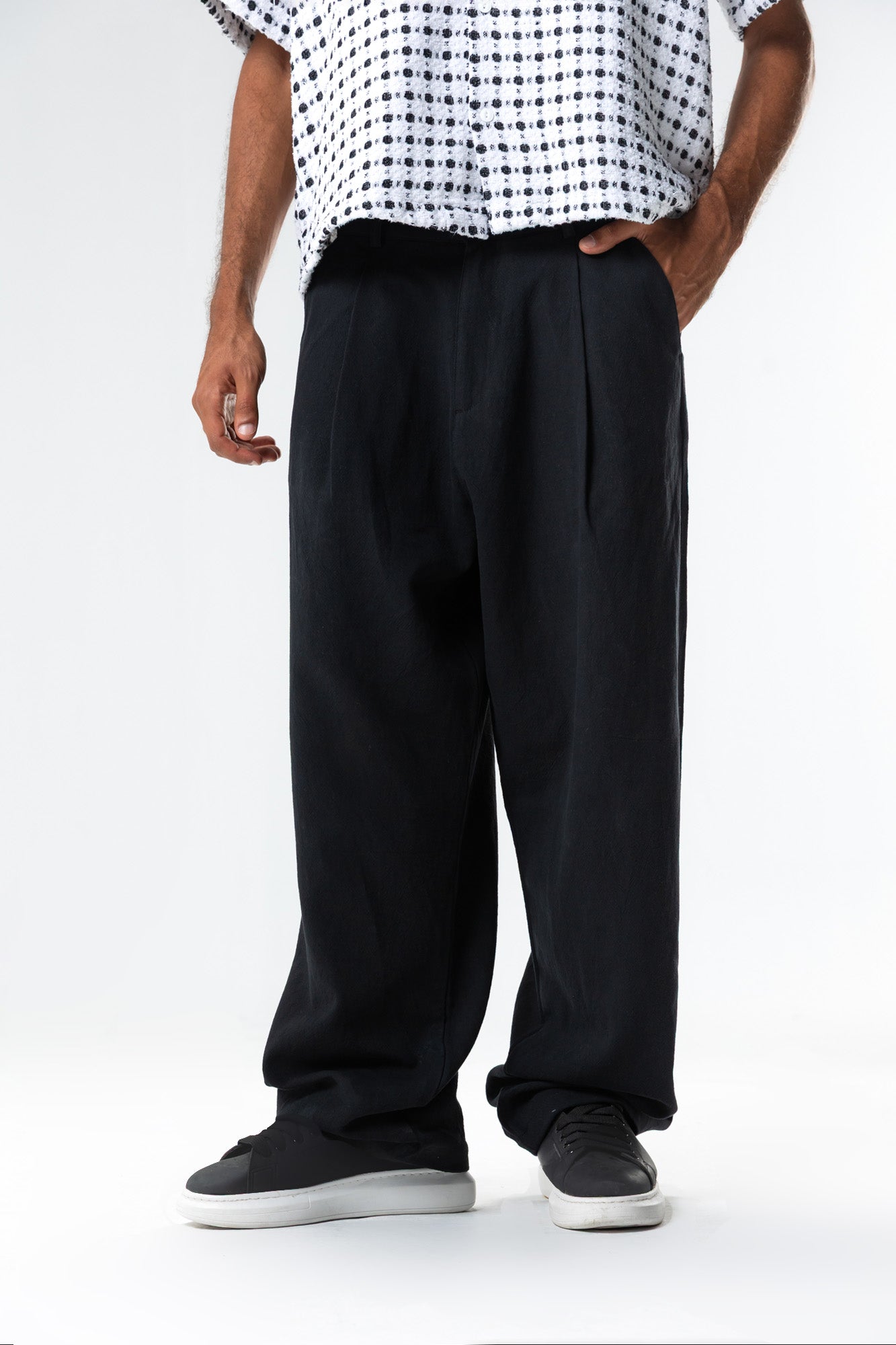 cotton linen pants
