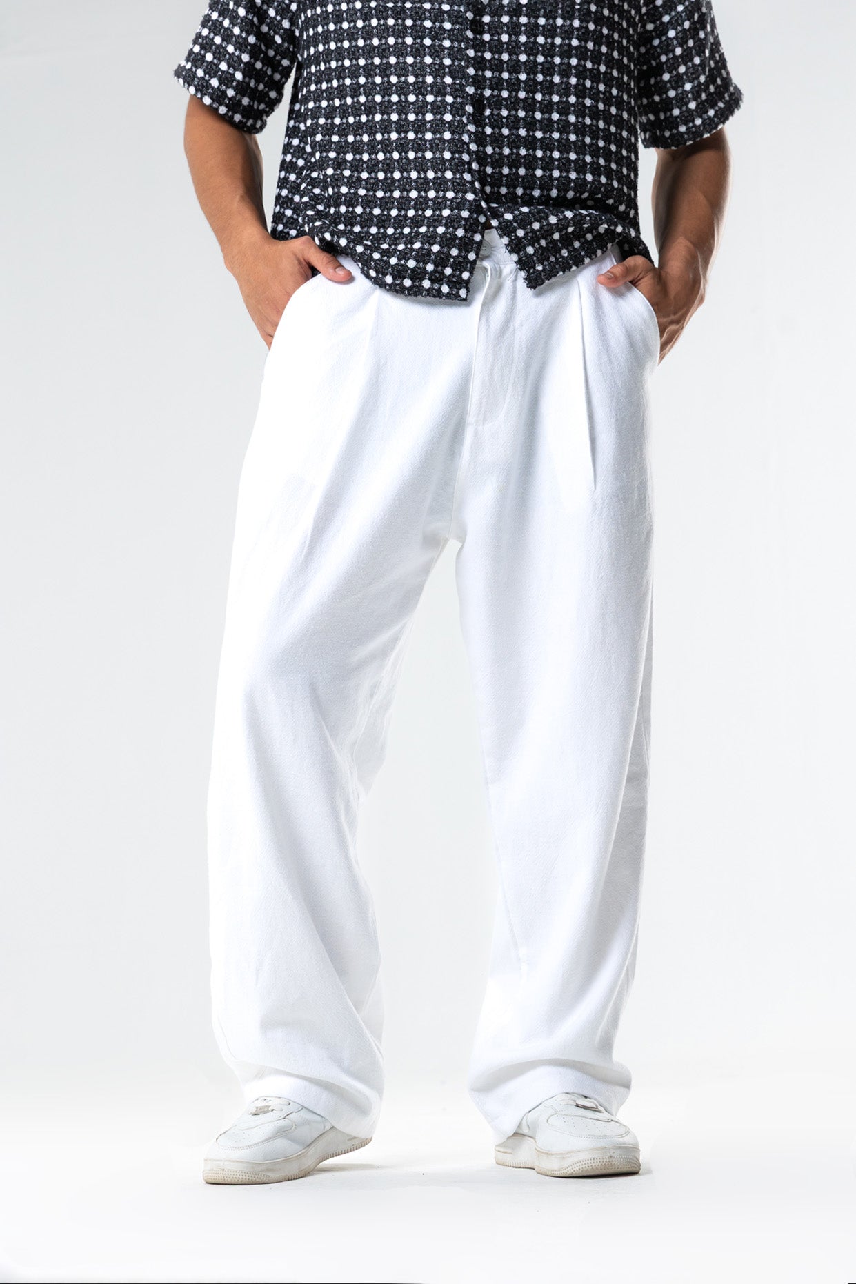 cotton linen pants