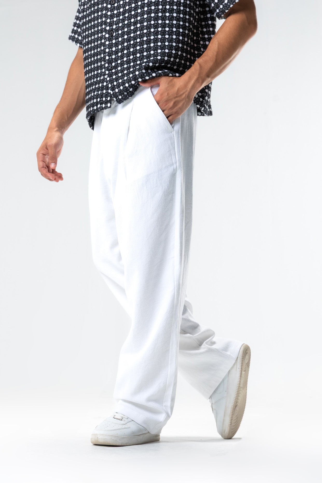 cotton linen pants