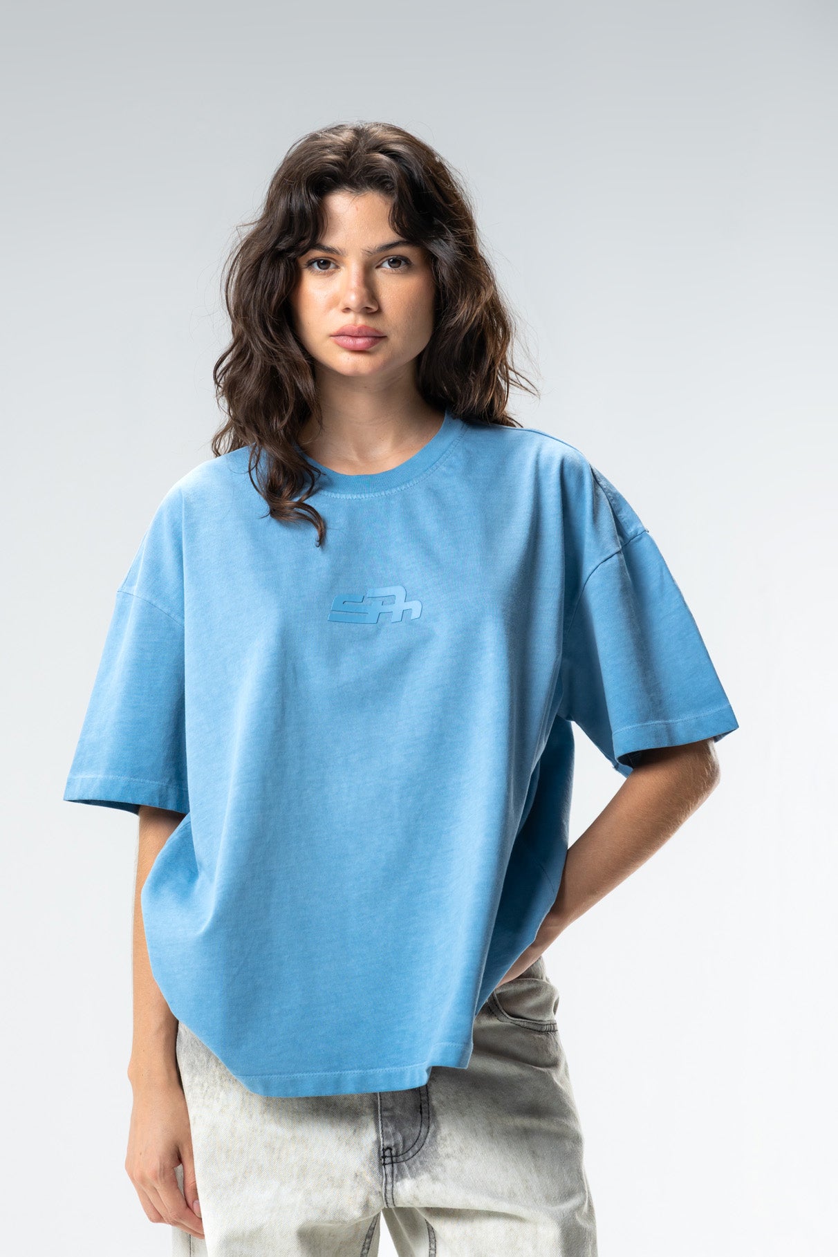 washed logo t-shirt