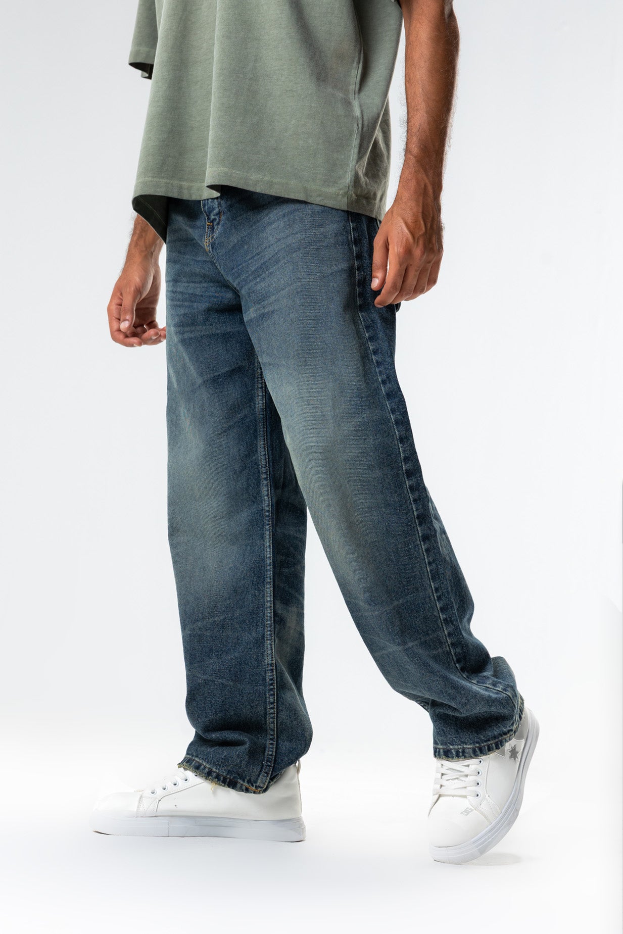 wide leg jeans