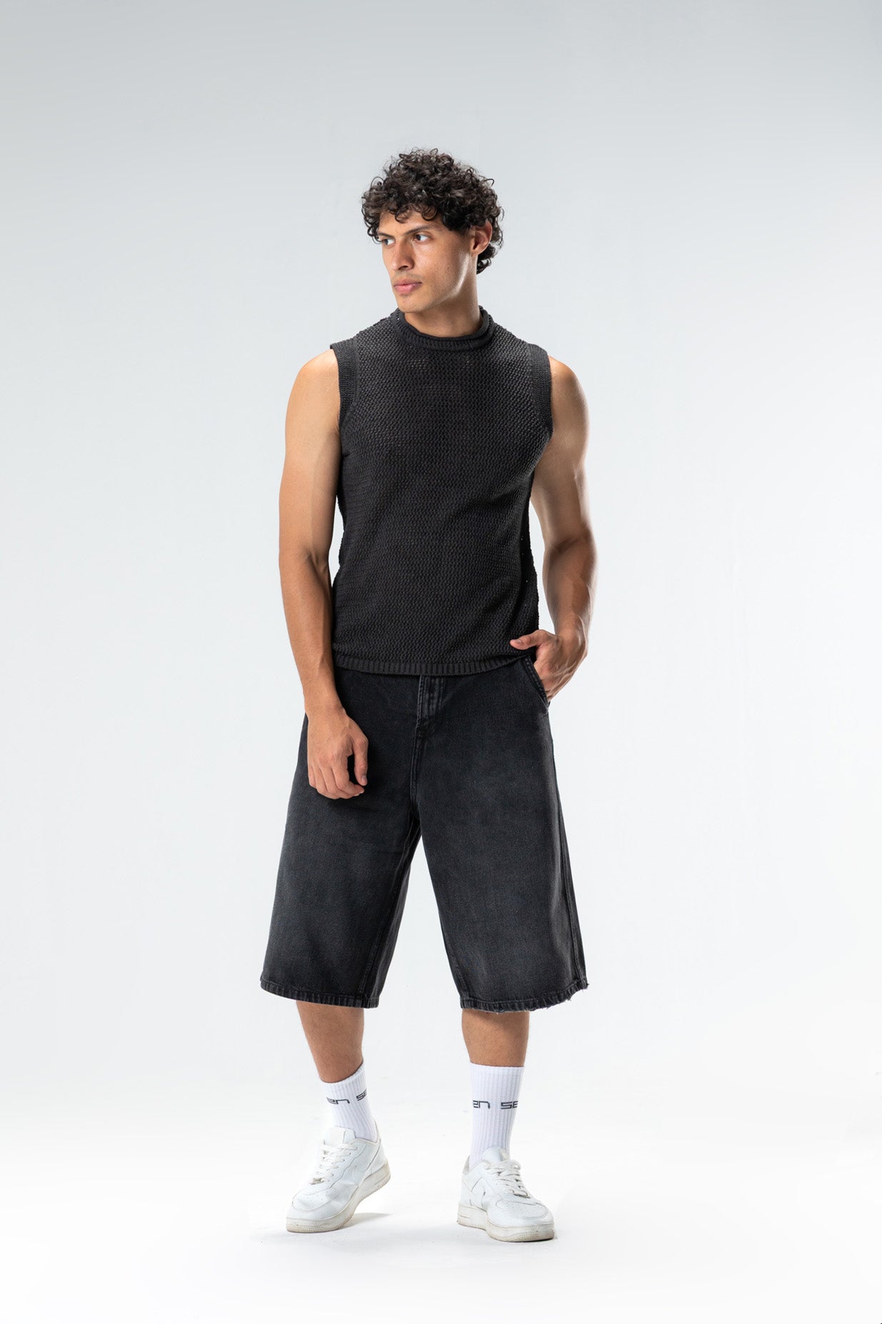 knitted tank top