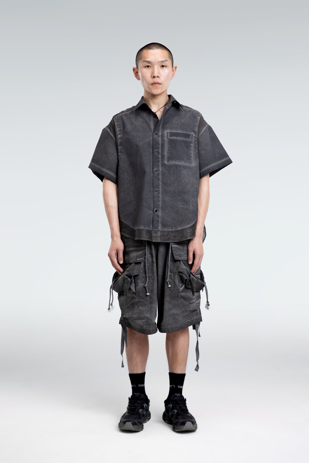 relaxed fit washed effect set