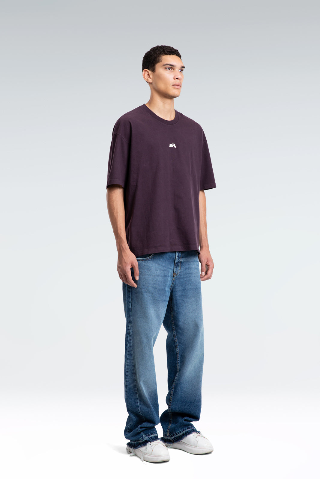 washed embroidered t-shirt