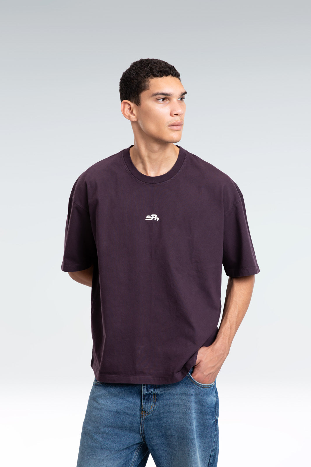 washed embroidered t-shirt
