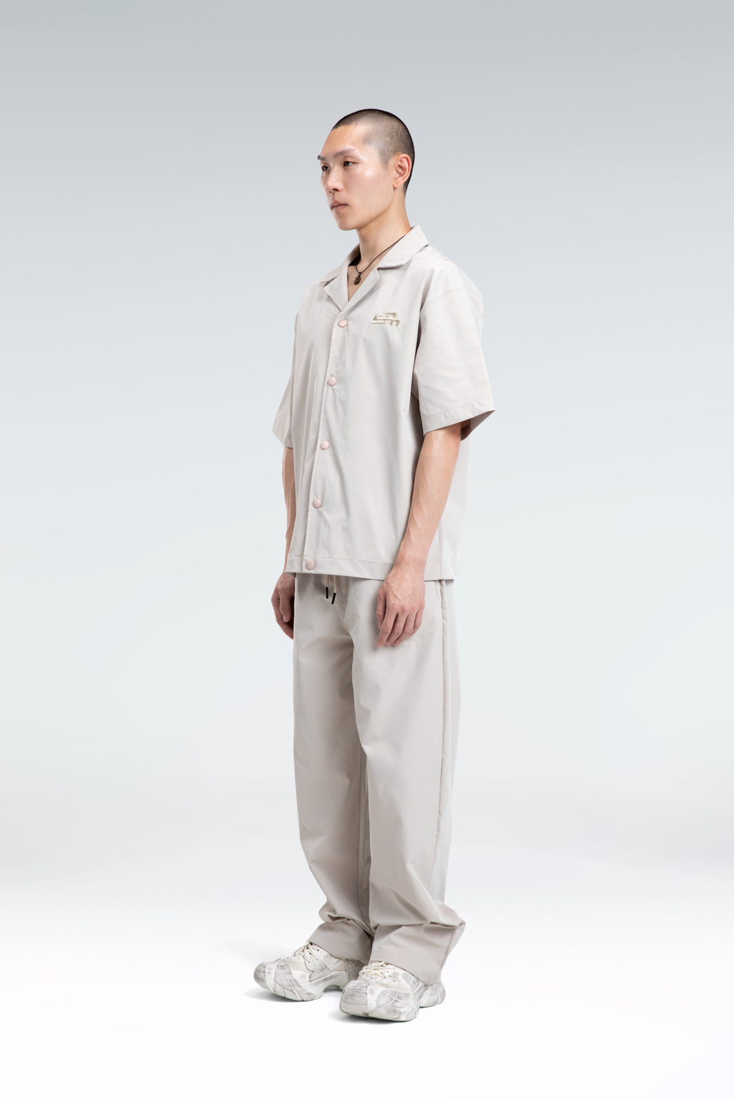 naylon embroidered pants