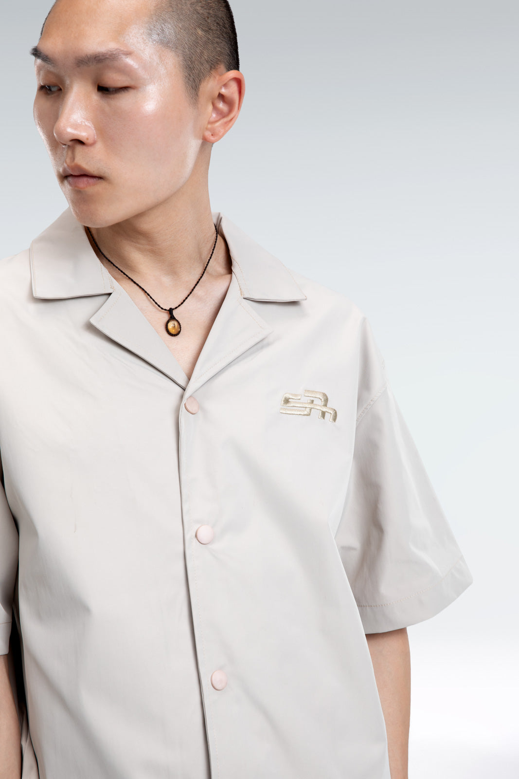 naylon embroidered shirt