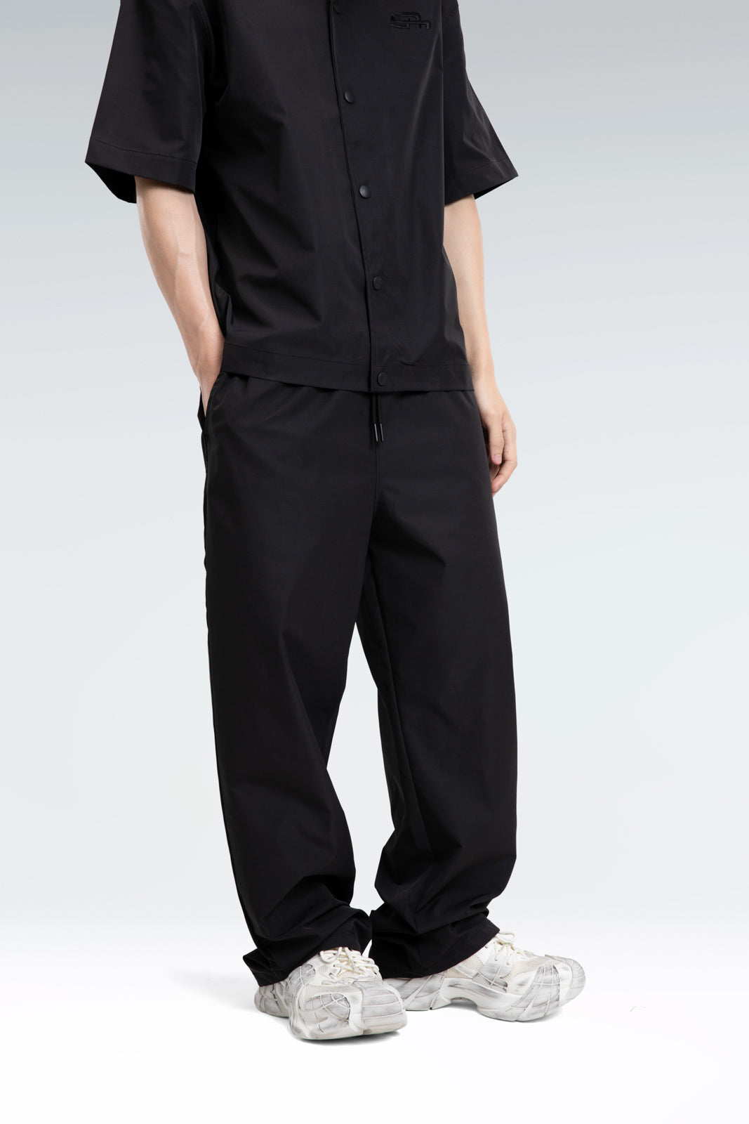 naylon embroidered pants