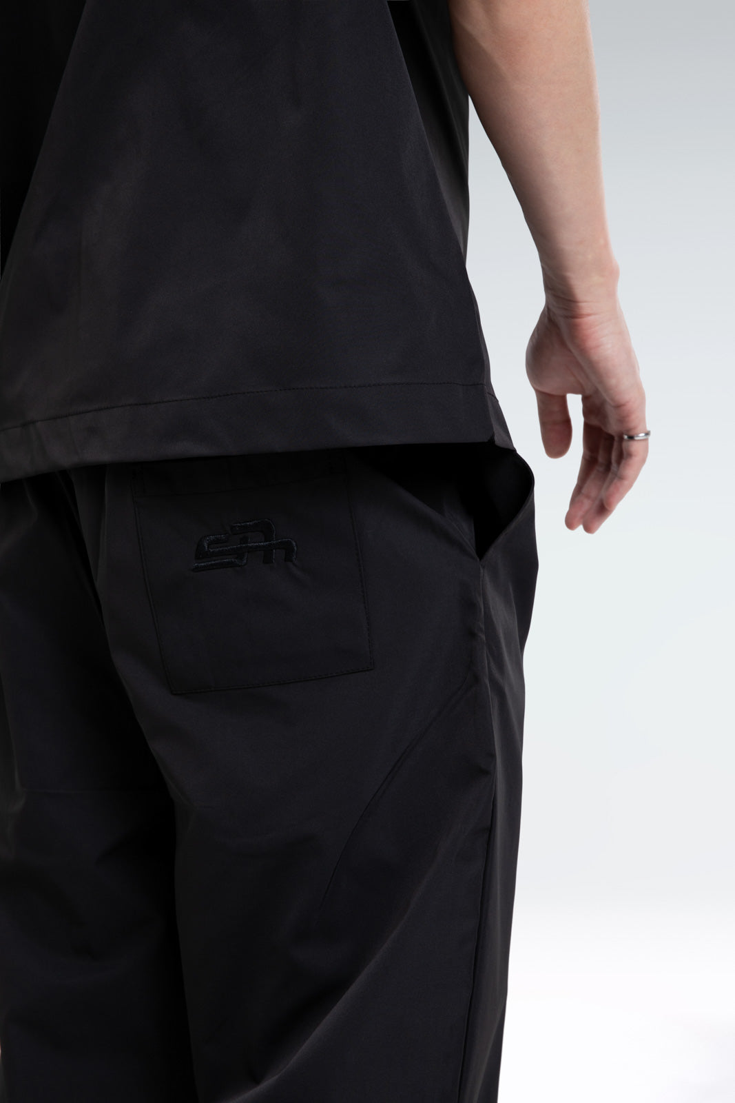 naylon embroidered pants