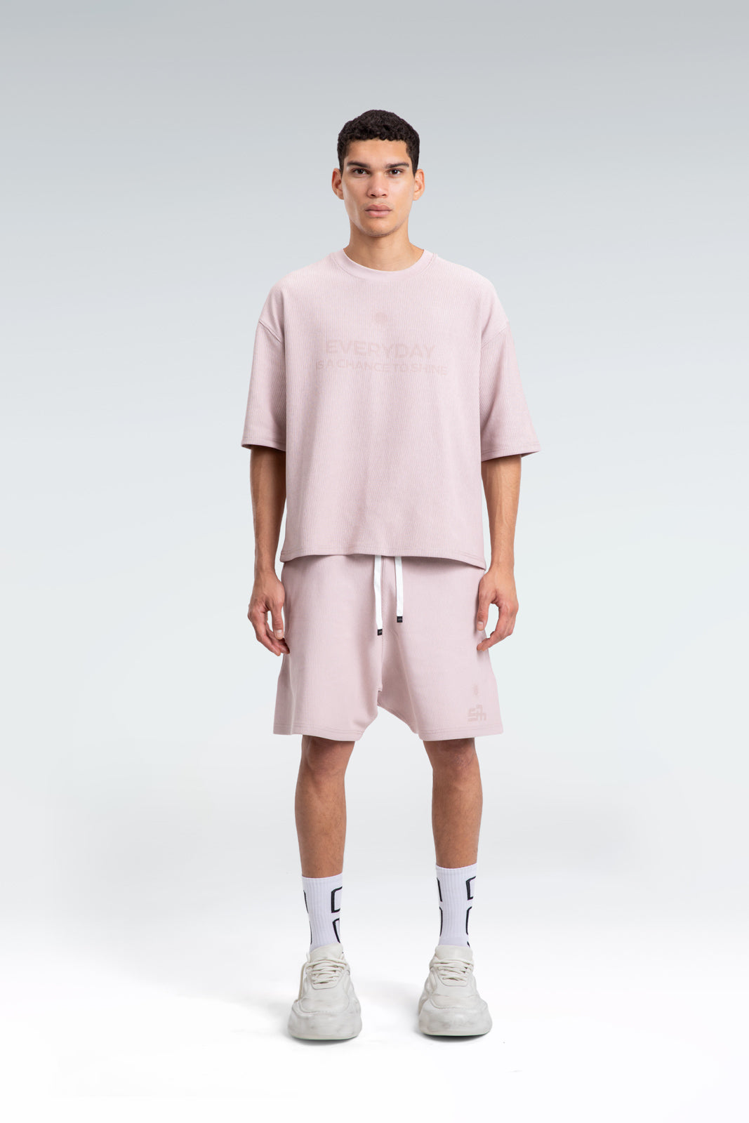 washed cordury short