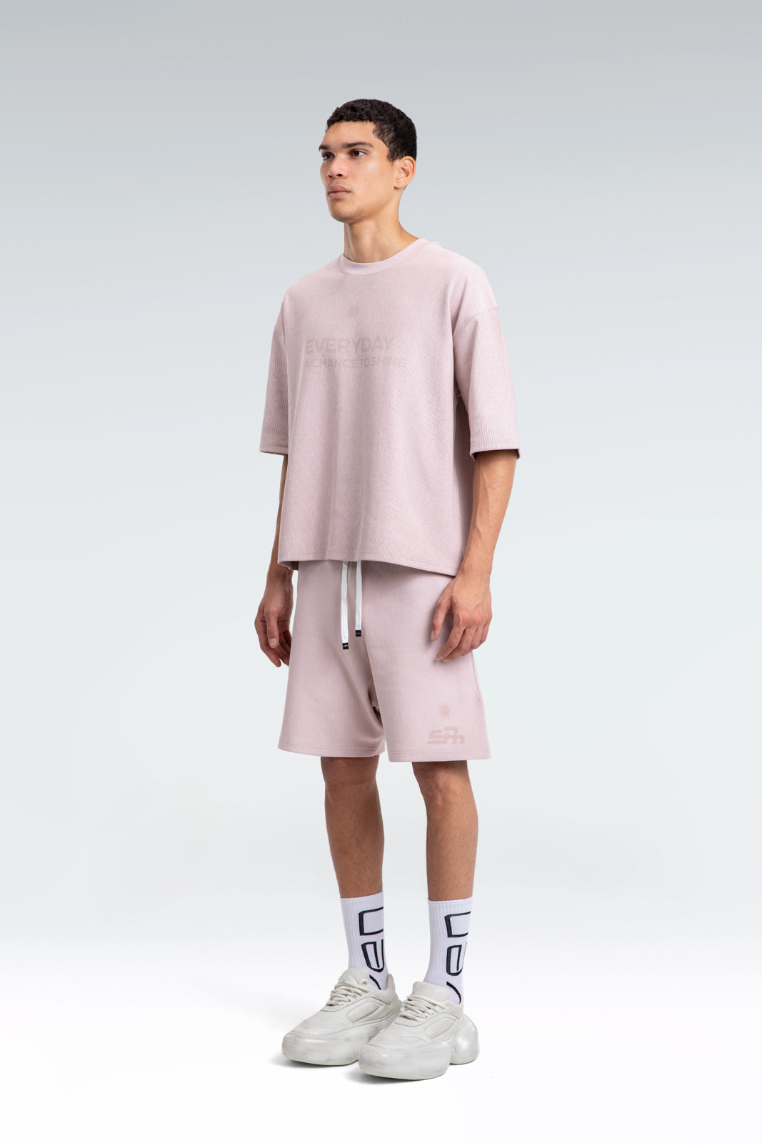washed cordury short