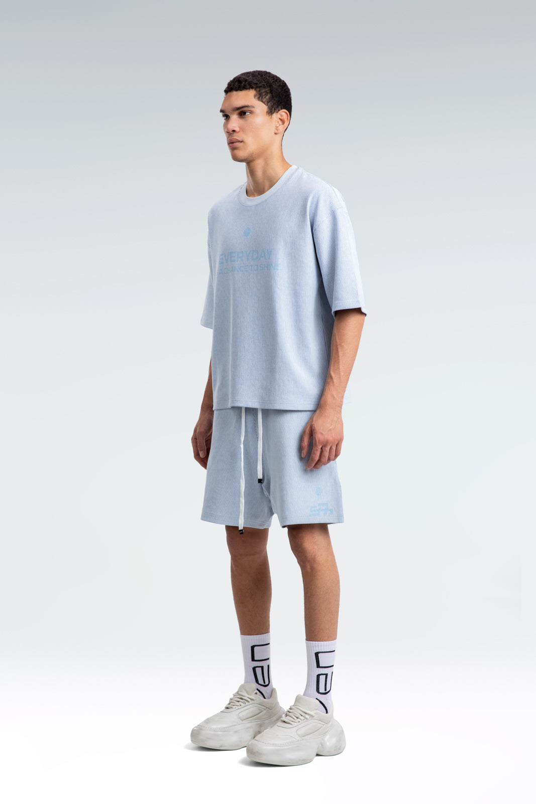 washed cordury short