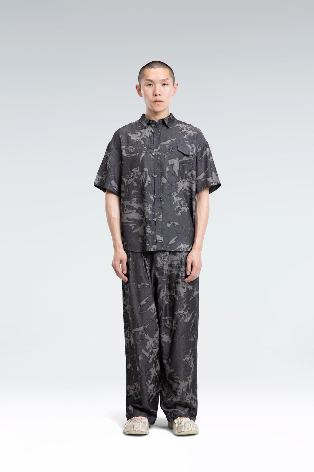 camouflage print two part-set