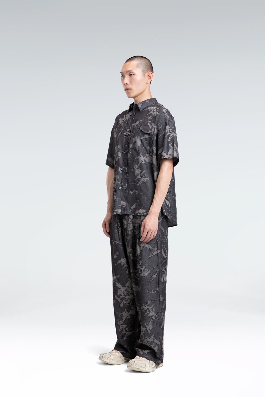 camouflage print two part-set